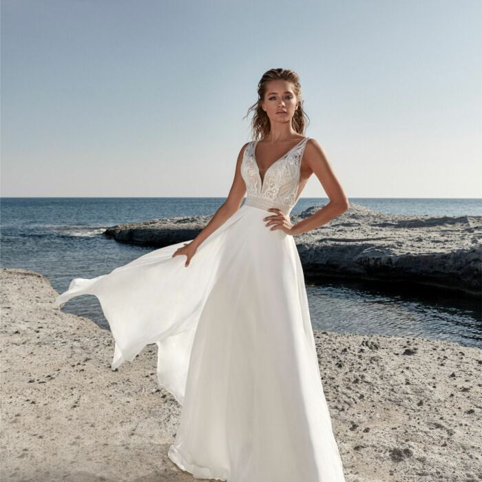 Herve paris trouwjurk