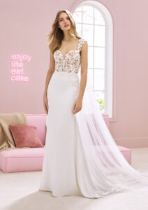 White One Lava trouwjurk