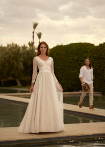 Herve Paris Celia Trouwjurk