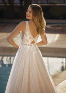 White One Browne Trouwjurk