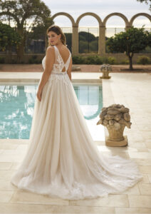 White One Browne Trouwjurk