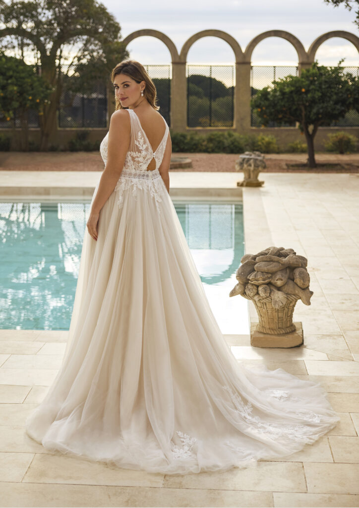 White One Browne Trouwjurk