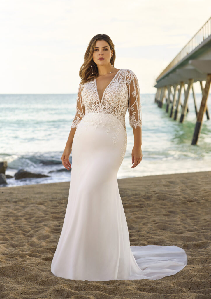 White One Emotion Trouwjurk