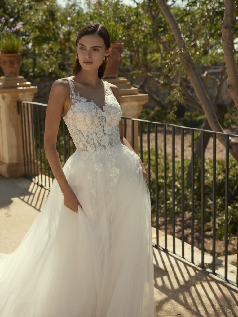 Le Papillon by Modeca Elias 23407 Trouwjurk