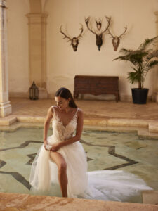 Le Papillon by Modeca Elias 23407 Trouwjurk