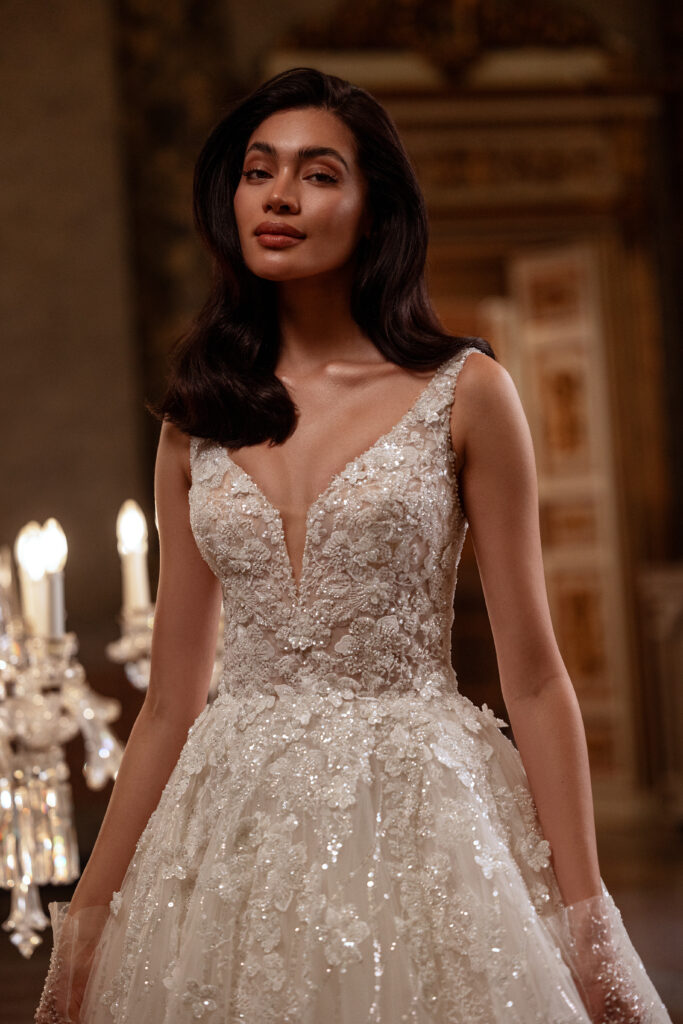 Demetrios Platina DP508 Trouwjurk