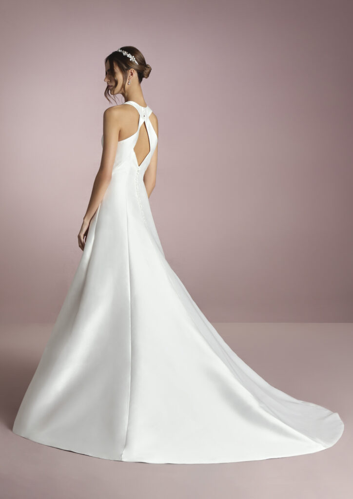 White One Michiko Trouwjurk