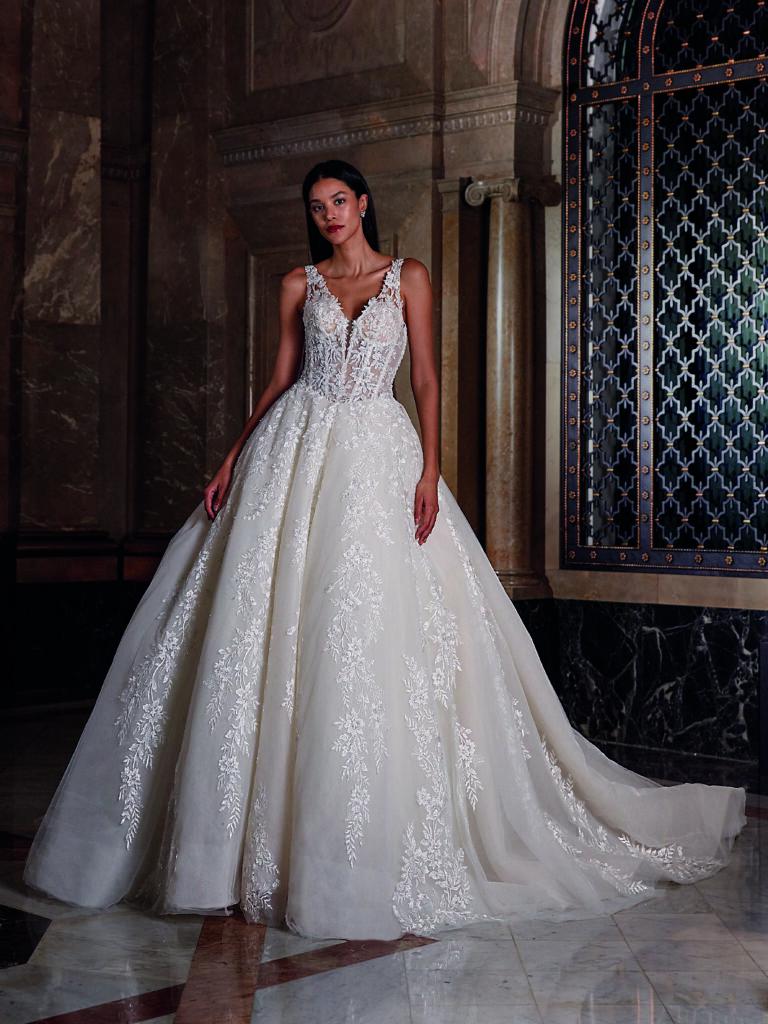 Demetrios Platina DP540 Trouwjurk