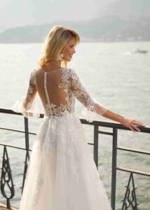 Libelle by Modeca Maple Trouwjurk