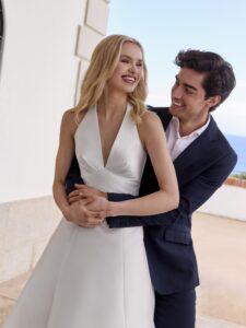 White One Maraiah Trouwjurk