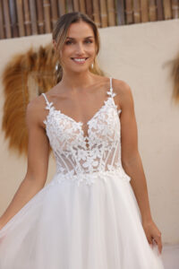 Azuree Bridal Brianna tule-lace Trouwjurk