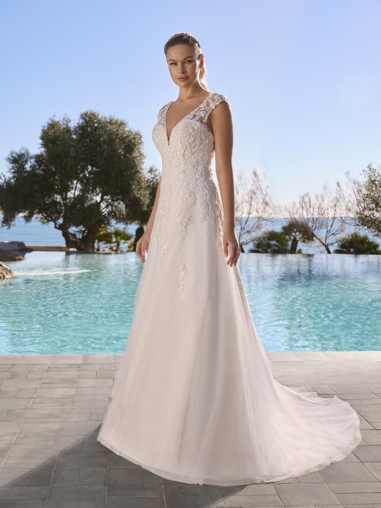 Ladybird Blomster Trouwjurk