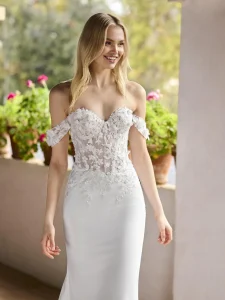 White One Depsy Trouwjurk