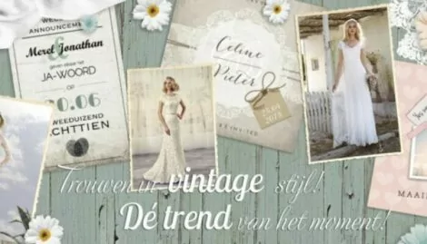 Trouwen in vintage stijl