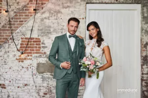 Immediate 20202A-76 trouwpak driedelig