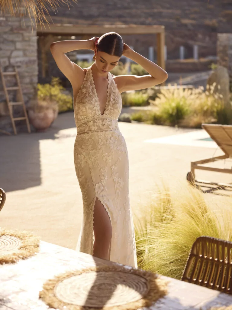 Le Papillon by Modeca Halette Trouwjurk
