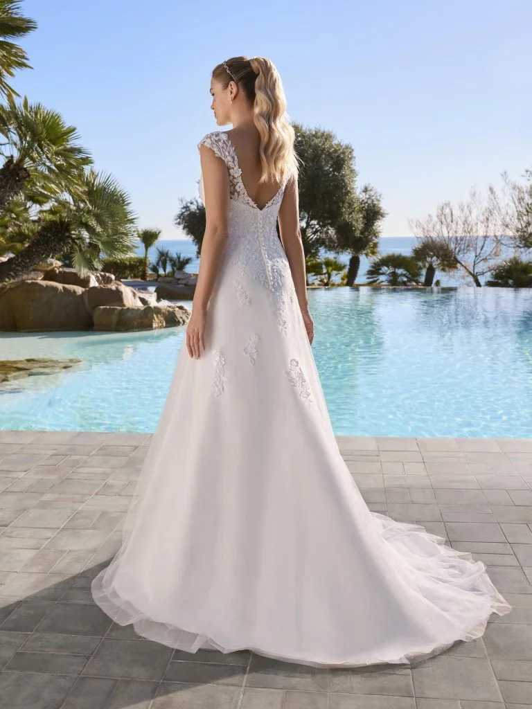 Ladybird Blomster Trouwjurk