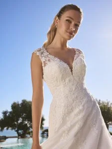 Ladybird Blomster Trouwjurk