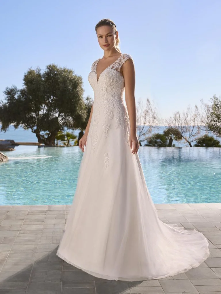 Ladybird Blomster Trouwjurk