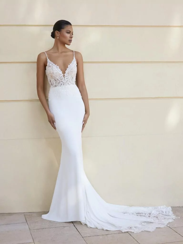 White One Adiron Trouwjurk