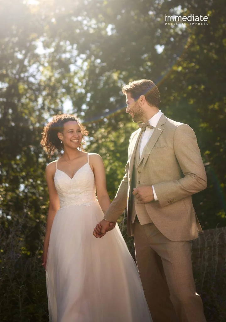 Immediate 26103-23 + 26104-02 Trouwpak